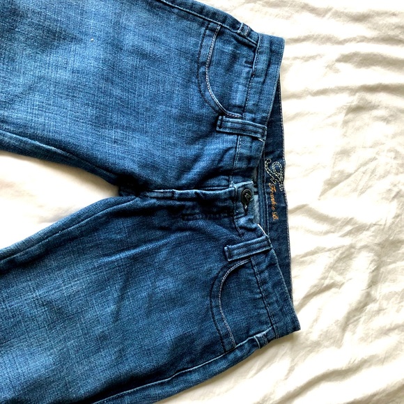 2006 Frankie B Ultra Low Rise Flare Jeans Size 2 - Picture 6 of 8